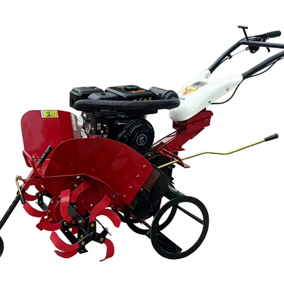 Largeur de travail réglable 45-85 cm Mini Power Tiller Cultivator avec fonction de rugissement