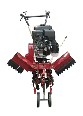 Largeur de travail réglable 45-85 cm Mini Power Tiller Cultivator avec fonction de rugissement