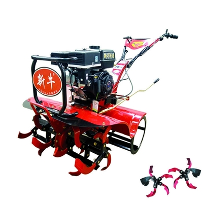 Cultivateur agricole 160*62*108cm Machine de culture économique manuel de démarrage Mini Tiller