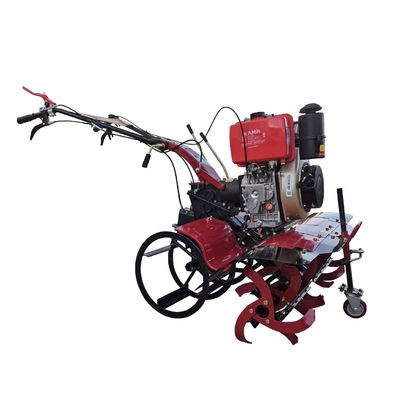 115 kg de charge à quatre roues motrices Mini Power Tiller Cultivator avec transmission intégrale