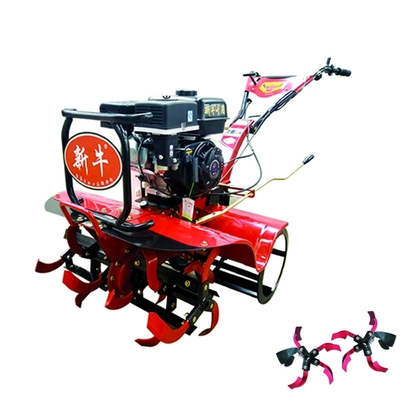 Largeur de travail réglable 45-85 cm Mini Tiller avec engrenage automatique et transmission de ceinture