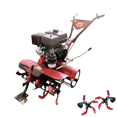 Tiller rotatif de 15 à 35 cm de largeur avec moteur à essence et transmission polyvalente