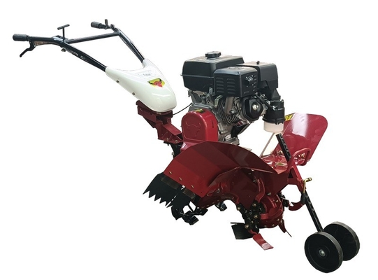 85 KG économique 170F moteur à essence polyvalent à quatre roues motrices Mini Power Tiller Cultivator pour la ferme