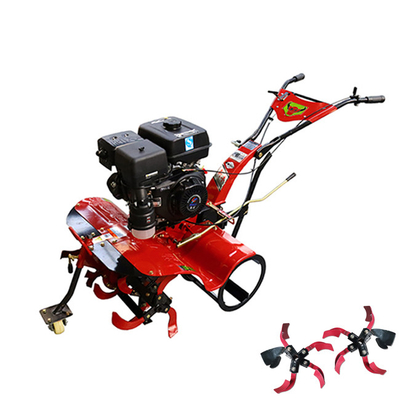 Tillers électriques compacts à quatre roues motrices à largeur de travail réglable pour vos besoins agricoles