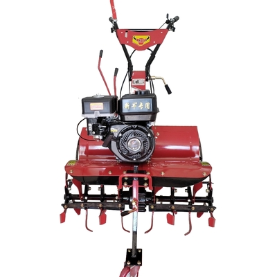 Récemment conçu 170F moteur à essence 4 roues motrices Mini Power Tiller Cultivator Compact pour la ferme