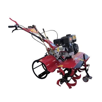 Récemment conçu 170F moteur à essence 4 roues motrices Mini Power Tiller Cultivator Compact pour la ferme