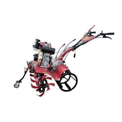 Cultivateur à quatre roues motrices diesel 173F léger et compact pour les petites exploitations