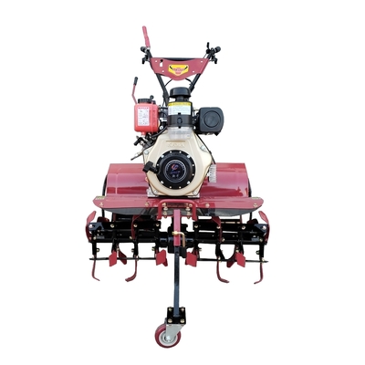 Cultivateur à quatre roues motrices diesel 173F léger et compact pour les petites exploitations