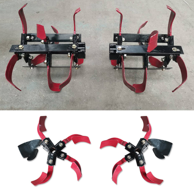 Tiller électrique à essence à quatre roues motrices 4 kW pour l'efficacité de la culture des vergers