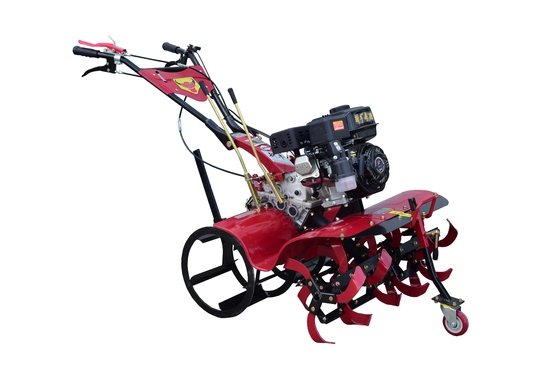 Traction à quatre roues motrices 4 km/h Vitesse de travail 170F Tiller électrique pour petites parcelles et jardins