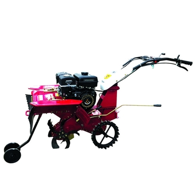 Tiller rotatif à poussée manuelle cultivateur creuseur pour ferme dans les zones montagneuses 145*62*85cm