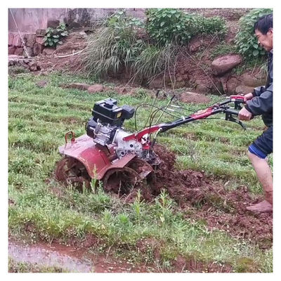 Transmission à engrenages 4×4 Mini Tiller avec 1100*1050*880mm Taille et vitesse de travail de 4 km/h