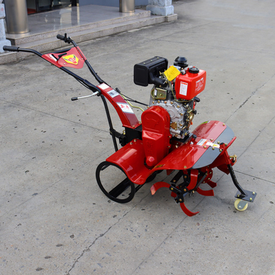 Équipement de machines agricoles de jardinage Cultivateur polyvalent Mini-Tiller rotatif diesel