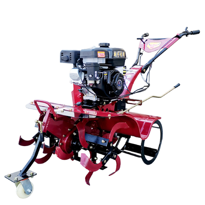 Tiller de jardin à quatre roues motrices fourni directement de 4 kW pour les terres sèches et les rizières