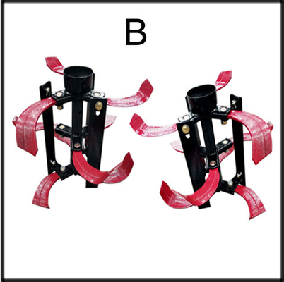 Moteur à essence 65 kg cultivateur rotatif autopropulsé Tiller rotatif pour le labourage