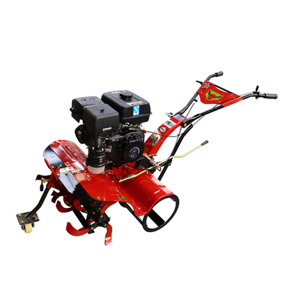 Cultivateur agricole à moteur 4 roues stabilisateur rotatif avec fixation de furrower en option