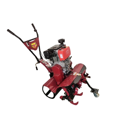 Cultivateur à quatre roues motrices économique, économe en main-d'œuvre pour la culture agricole Profondeur 10-20 cm