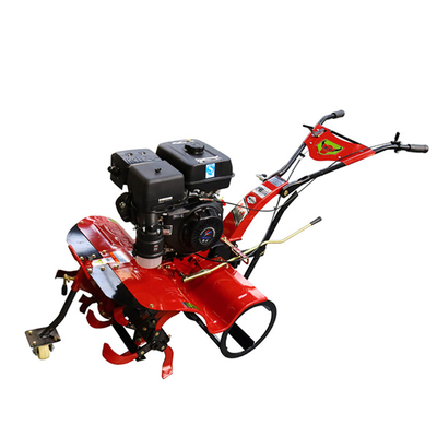 Largeur de travail réglable et largeur de terrassement Mini Tiller à quatre roues motrices