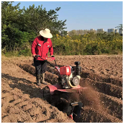 Largeur réglable 45-85cm 4KM/h Vitesse de travail Cultivateur de labourage pour le travail agricole