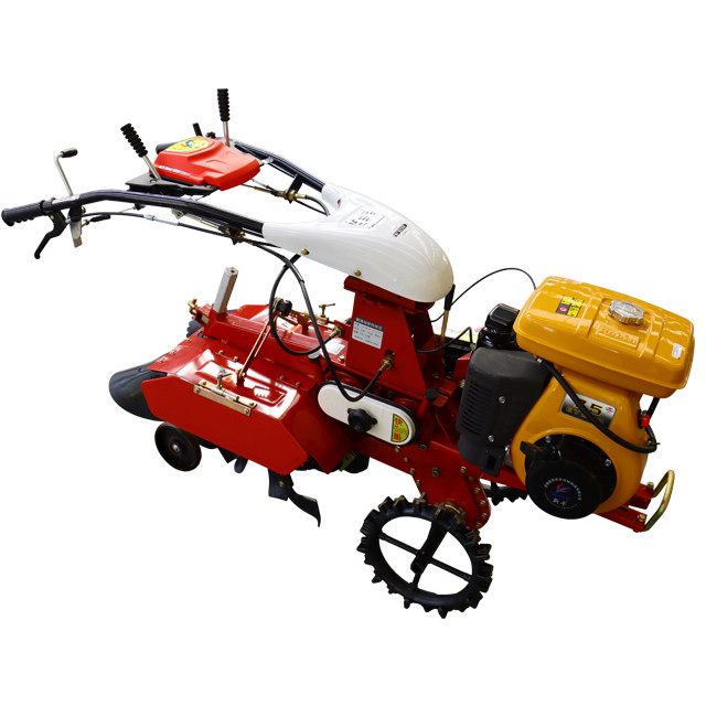 Tiller à l'essence Mini Tiller à poussée manuelle pour le creusement avec un niveau de sécurité élevé 4.05KW