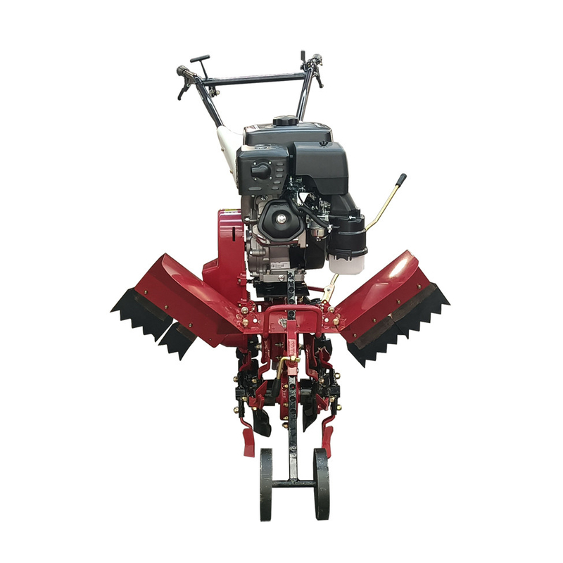 85 KG économique 170F moteur à essence polyvalent à quatre roues motrices Mini Power Tiller Cultivator pour la ferme