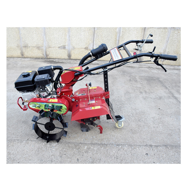 Gestion de la structure des engrenages Mini Power Tiller avec une largeur de travail de 70 cm et moteur à essence