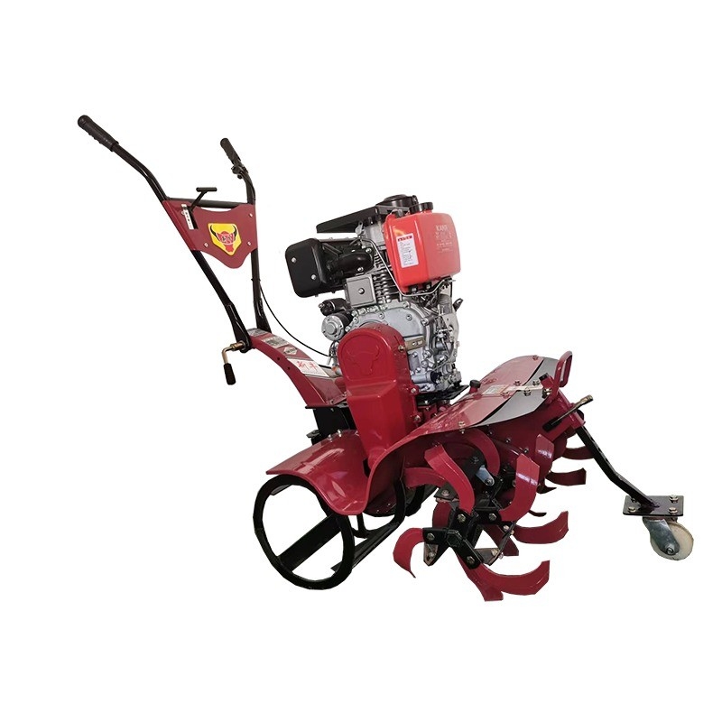 Cultivateur à quatre roues motrices économique, économe en main-d'œuvre pour la culture agricole Profondeur 10-20 cm